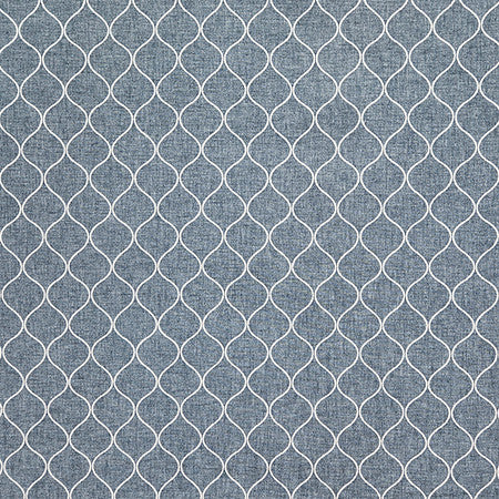 Cup Of Tea Denim by Carole Fabric In The Details 78% Polyester, 14% Cotton, 8% Linen India N/A 3" V, 2 1/4" H 54"  - Fabric Carolina -