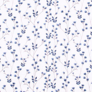 To Be A Poet Bluebell by Carole Fabric