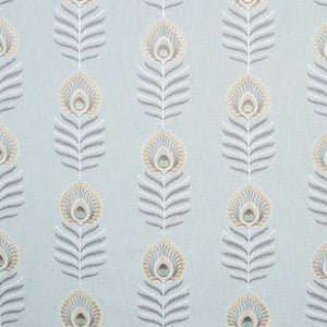 Peacock Feather Mist by Carole Fabric