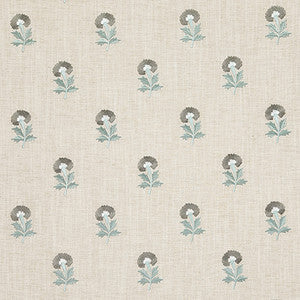 Basket Flower Shoreline by Carole Fabric
