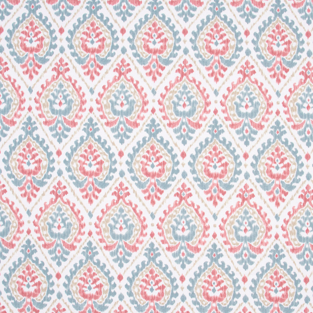 Creative Spirit Coral by Carole Fabric Azalea 100% Cotton Spain Passes 30,000 Double Rubs Wyzenbeek Horizontal: 6.75 and Vertical: 13.5 54 - Fabric Carolina -