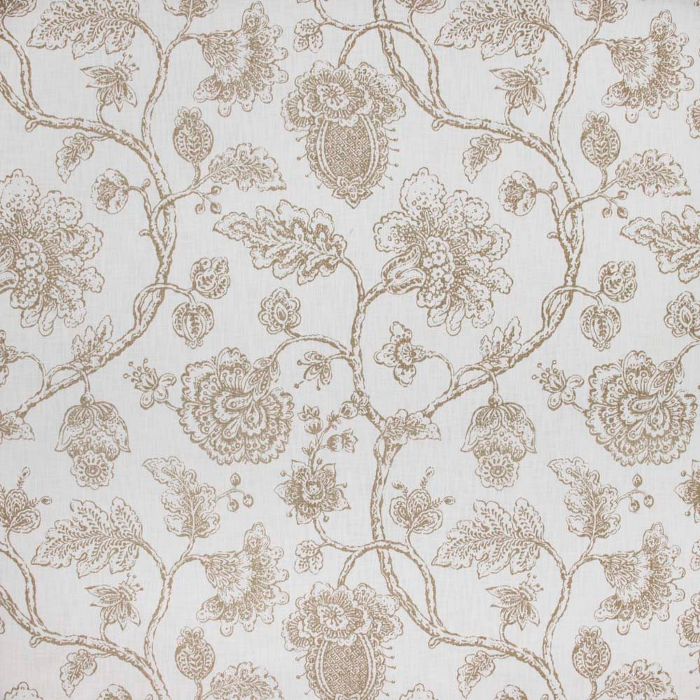 Adler Way Birch by Carole Fabric Sandalwood 100% Cotton India N/A Horizontal: 255 and Vertical: 32 53 - Fabric Carolina -