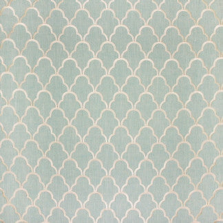 Cloud Nine Spa by Carole Fabric Reflection Pool 50% Polyester, 35% Viscose, 15% Linen China N/A Horizontal: 4 1/2" and Vertical: 5 1/2" 50" - Fabric Carolina -