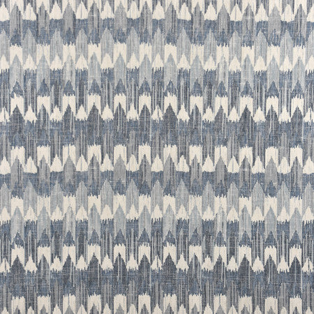 Arrow Trail Ocean by Carole Fabric Well-Traveled 36% Polyester, 26% Cotton, 22% Viscose, 16% Linen China 30,000 Wyzenbeek Double Rubs </p><p>Repeat: 13 1/2" V, 13 1/2" H 55" - Fabric Carolina -