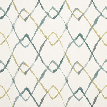 Stunning Speed Patina by Carole Designer Fabric Prisma 100% Cotton INDIA 12,000 Wyzenbeek Double Rubs 13 3/4" V, 27 1/2" H 54" - Swanky Fabrics -