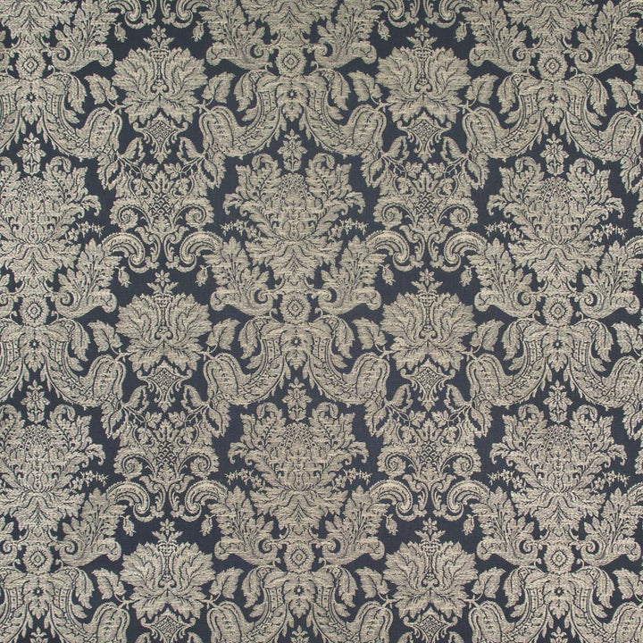 Westerfield Gray by Carole Fabric Onyx & Ivory 100% Cotton India N/A Horizontal: 16125 and Vertical: 15375 52 - Fabric Carolina -