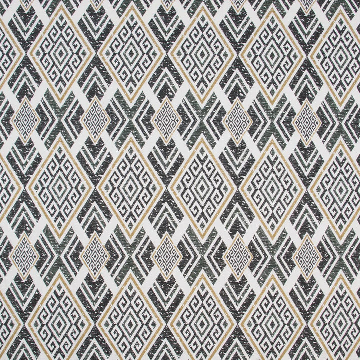Jericho Titanium by Carole Fabric Onyx & Ivory 100% Cotton India N/A Horizontal: 7875 and Vertical: 15375 52 - Fabric Carolina -