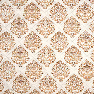 Diamond Within Sepia by Carole Fabric