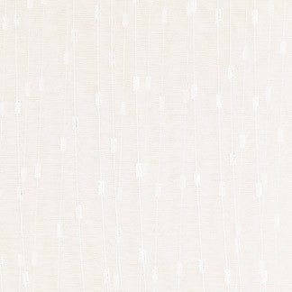 Ivy Arbor White by Carole Fabric Cavalier 100% Polyester CHINA N/A Horizontal: None and Vertical: 3 1/2"H 118" - Fabric Carolina -