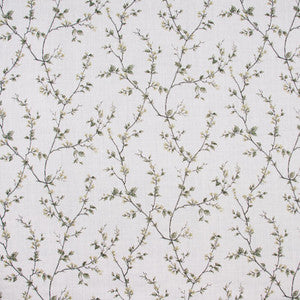 Budding Vine Moonlight by Carole Fabric