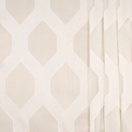 Paraphrase Champagne by Carole Fabric Sheer Marvel 89% Polyester, 8% Rayon, 3% Metallic TURKEY N/A </p><p>Repeat: 15 1/2" V, 8 3/8" H 118" - Fabric Carolina -