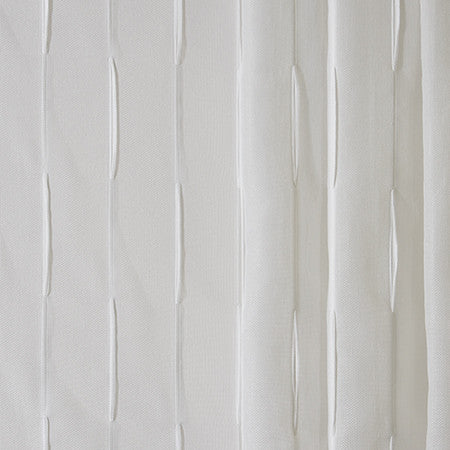 Original Thought White by Carole Fabric Sheer Philosophy 100% Polyester Turkey N/A 7 1/2" V, 4" H 118"  - Fabric Carolina -