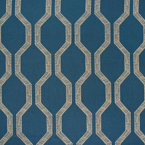 Seemingly Knot Midnight by Carole Fabric
