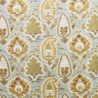 Mantid Patina by Carole Fabric Harbour Isle 95% Cotton, 5% Linen SSR PRINTED IN USA Passes 15,000 Double Rubs Wyzenbeek Horizontal: 13-1/2" and Vertical: 9"V 54" - Fabric Carolina -