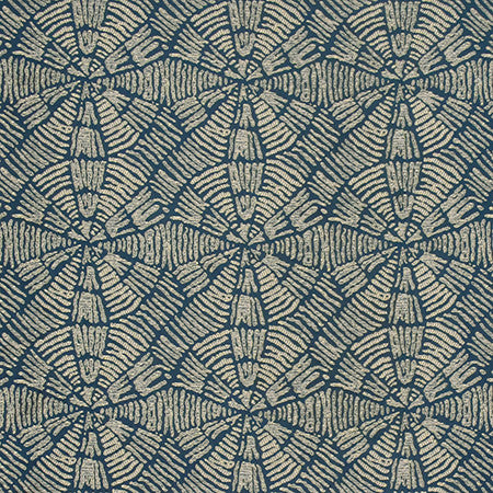 Unforgettable Time Peacock by Carole Fabric State Of The Art 100% Polyester CHINA  7 1/8" V, 7" H 55"  - Fabric Carolina -