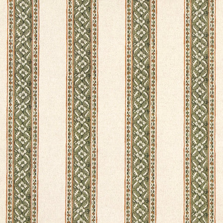Road Trip Oregano by Carole Fabric Serene Green 85% Cotton, 15% Linen 45,000 Martindale Circular Rubs 1 7/8" V, 4 3/4" H 55" - Fabric Carolina -