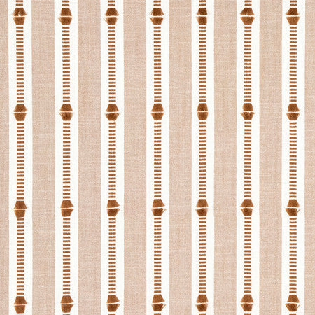 Homework Acorn by Carole Designer Fabric Earthbound 82% Cotton, 18% Polyester N/A 3 7/8" V, 2" H 54" - Swanky Fabrics -