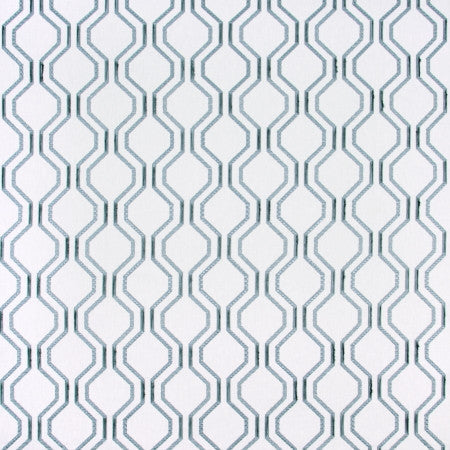 Dream Date Dresden by Carole Fabric MOUNTAIN SKY 52% Cotton, 48% Polyester India  6 1/4" V, 6 1/4" H 52"  - Fabric Carolina -