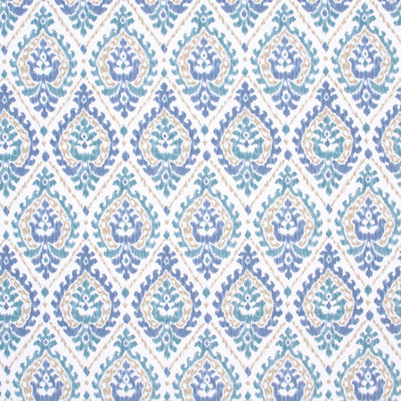 Creative Spirit Lagoon by Carole Fabric Spearmint 100% Cotton Spain Passes 30,000 Double Rubs Wyzenbeek Horizontal: 6 3/4" and Vertical: 13 1/2" V 54" - Fabric Carolina -
