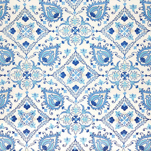 Faux Show Wedgewood by Carole Fabric