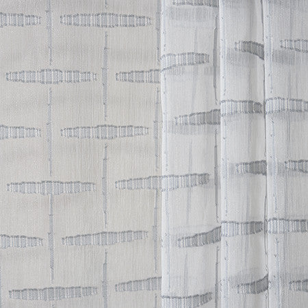 Perfect Weather Mica by Carole Designer Fabric Sheer Philosophy 100% Polyester Turkey N/A 3 3/4" V, 3 1/2" H 118" - Swanky Fabrics -