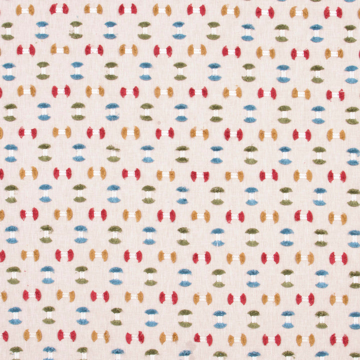 Pick A Bow Confetti by Carole Fabric Azalea 50% Polyester, 50% Cotton India Passes 25,000 Double Rubs Wyzenbeek Horizontal: 6.25 and Vertical: 5.25 52 - Fabric Carolina -