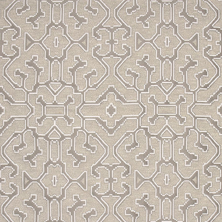 Treasure Box Khaki by Carole Fabric State Of The Art 58% Polyester, 27% Viscose, 15% Cotton INDIA  16 3/8" V, 12 3/4" H 51.5"  - Fabric Carolina -