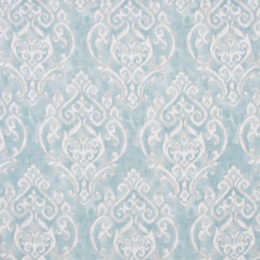 Best Wishes Spa by Carole Fabric Spearmint 55% Linen, 45% -Viscose Soil Repellent S Korea Passes 12,000 Double Rubs Wyzenbeek Horizontal: 13.5 and Vertical: 27 56 - Fabric Carolina -