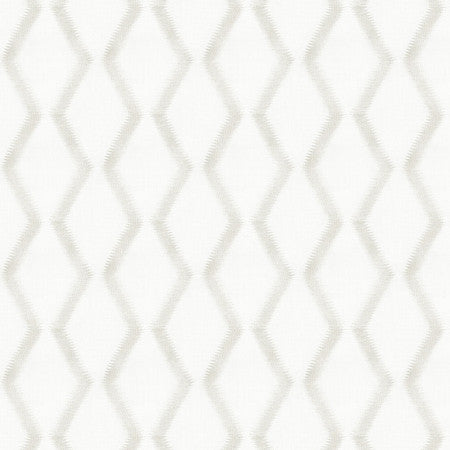 Easy Access Cream by Carole Fabric Neutral Ground Base: 73% Cotton, 27% Polyester Embr: 100% Viscose India  9 1/2" V, 9" H 51""  - Fabric Carolina -