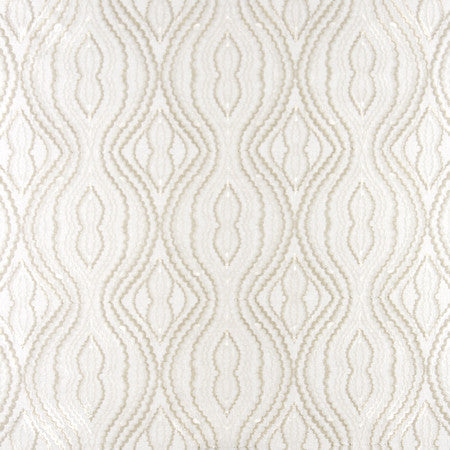 Scallop Away Off White by Carole Designer Fabric From The Heart 70% Polyester, 30% Cotton India N/A 9 1/2" V, 8 1/2" H 51.5" - Swanky Fabrics -