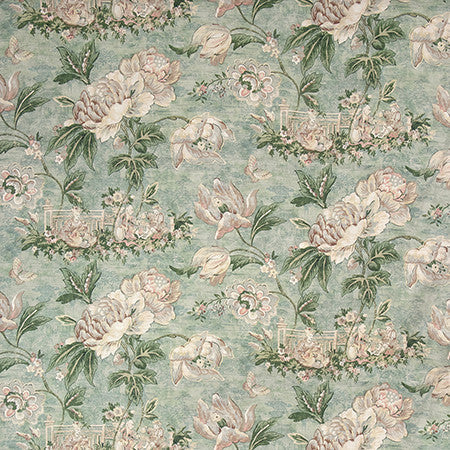 Sit Together Basil by Carole Designer Fabric English Garden 75% Cotton, 25% Linen 15,000 Wyzenbeek Double Rubs 25 1/4" V, 27" H HD 54" - Swanky Fabrics -