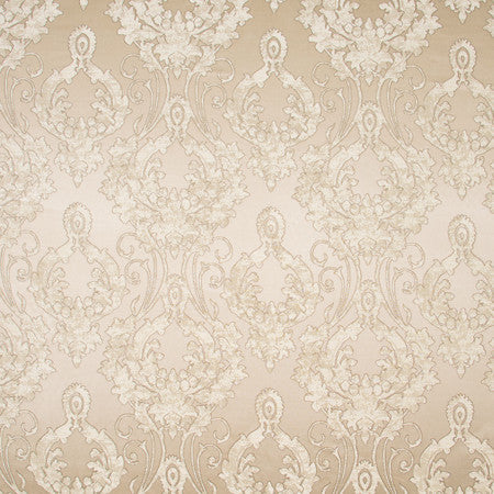 On Demand Taupe by Carole Designer Fabric Modern Castle 100% POLYESTER CHINA 13 1/4" V, 14" H 55" - Swanky Fabrics -