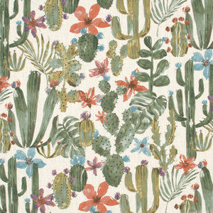 Cactus Garden Sage by Carole Fabric