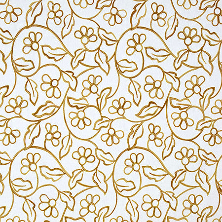 Ainsley Way Sunshine by Carole Fabric English Garden Base: 100% Cotton Embr: 100% Acrylic 2,000 Martindale Circular Rubs 15" V, 13 1/4" H 53*" - Fabric Carolina -