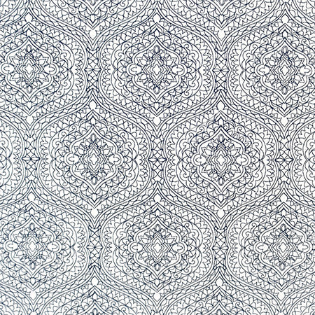 Great Love Nautic by Carole Fabric Bluebell 80% Cotton, 20% Polyester India  12 1/2" V, 8 7/8" H 51.5"  - Fabric Carolina -