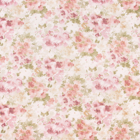 Fawn Landing Dusty Rose by Carole Fabric BREATHTAKING 75% Cotton, 25% Linen South Korea N/A Horizontal: 27 1/4" D and Vertical: 24 1/2" V 55" - Fabric Carolina -