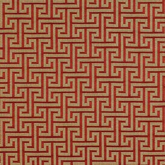 Desha Fire by Carole Fabric Aiden Stripe 70% Cotton, 30% Polyester India Passes 30,000 Double Rubs Wyzenbeek Horizontal: 9 1/4" and Vertical: 6 7/8"V 54" - Fabric Carolina -