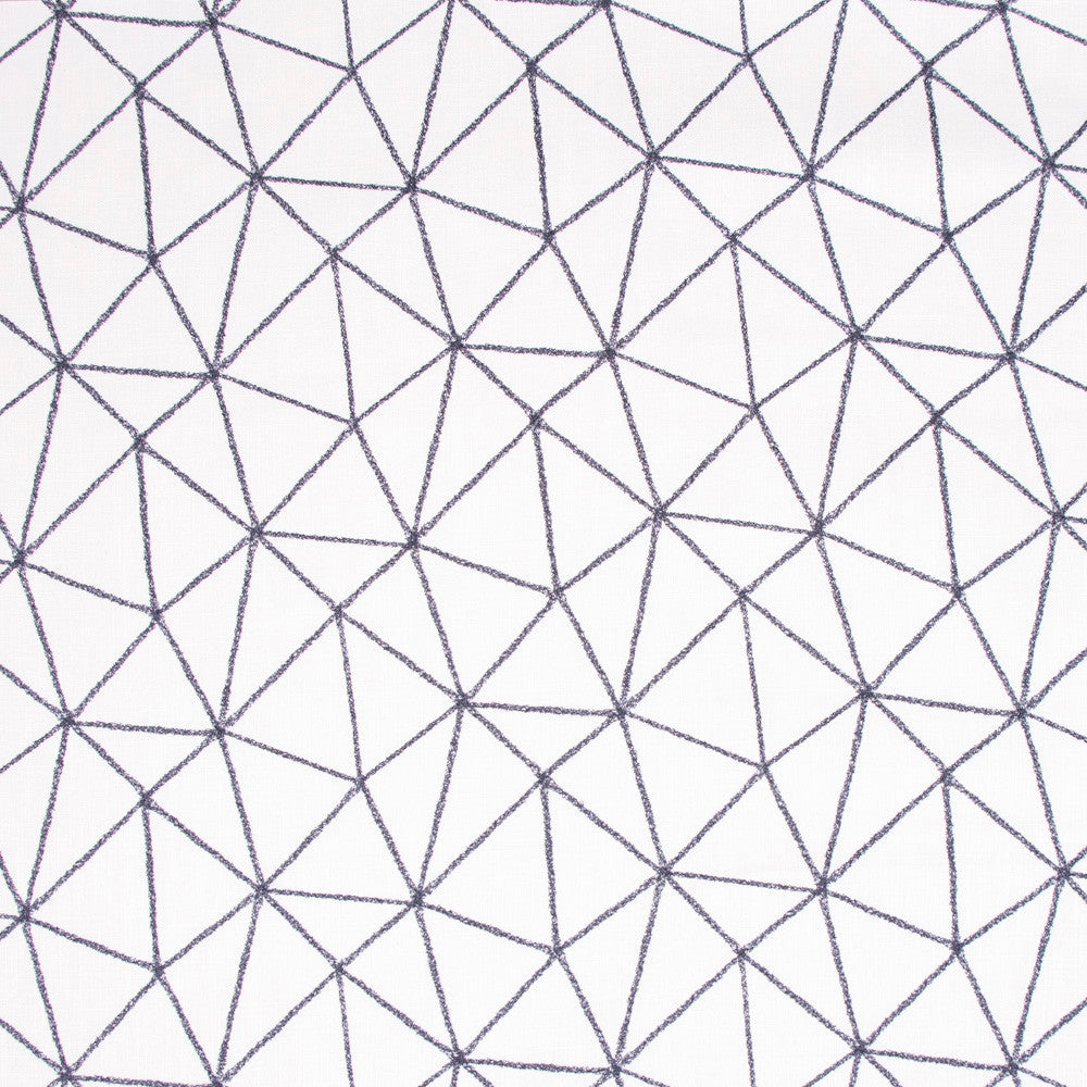 Web We Weave Domino by Carole Fabric White Smoke 36% Polyester, 26% Cotton, 22% Viscose, 16% Linen China Passes 30,000 Double Rubs Wyzenbeek Horizontal: 14 and Vertical: 12 53 - Fabric Carolina -