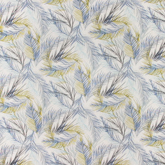 Catch The Breeze Beach by Carole Fabric French Navy 73% Poylester, 27% Cotton India N/A 18 1/2" V, 25 1/4" H 51"  - Fabric Carolina -