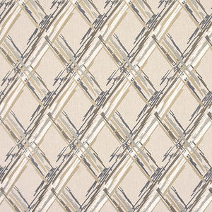 Broken Diamonds Sandalwood by Carole Fabric