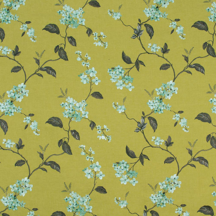 Sweet Sixteen Lime by Carole Designer Fabric Vibrance 50% Polyester, 50% Cotton India N/A Horizontal: 25125 and Vertical: 15375 51 - Swanky Fabrics -