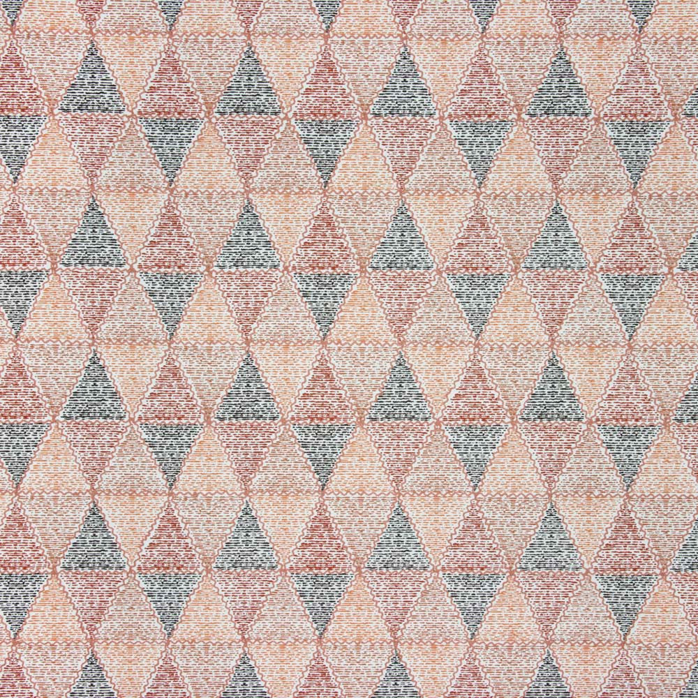 Arrow Persimmon by Carole Fabric Summer Garden 100% Cotton India Passes 25,000 Circular Rubs Martindale Horizontal: 9 and Vertical: 8875 54 - Fabric Carolina -