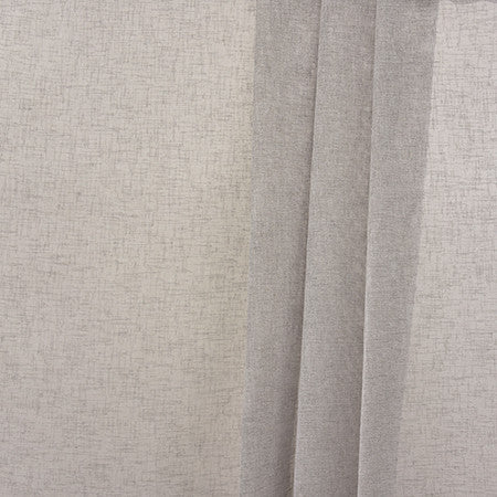 Northbound Grey by Carole Fabric Sheer Basics III 100% Polyester Turkey  None 130"  - Fabric Carolina -