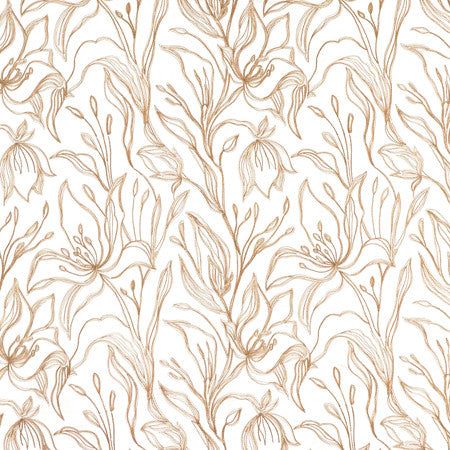 <p>Melody Sepia by Carole Fabric</p><p><strong>Required Minimum Quantity Purchase: 2 yards</strong></p><p>Book: Forget Me Knot</p><p>Content: Base: 100% Cotton Embr: 75% Cotton, 25% Rayon</p><p>Origin: </p><p>Performance: N/A</p><p>Repeat: 15 1/2" V, 13 1/2" H</p><p>Width: 52*"</p>