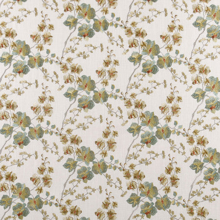 Park Garden Empire by Carole Fabric From The Heart 75% Cotton, 25% Polyester India  9 1/2" V, 17" H 51.5"  - Fabric Carolina -