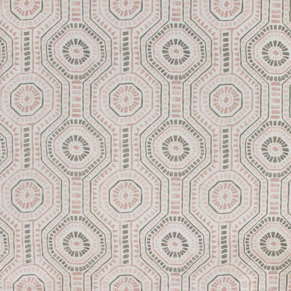 Stone Path Blush by Carole Designer Fabric Summer Garden 85% Cotton, 15% Linen USA Passes 60,000 Double Rubs Wyzenbeek Horizontal: 135 and Vertical: 135 56 - Swanky Fabrics -