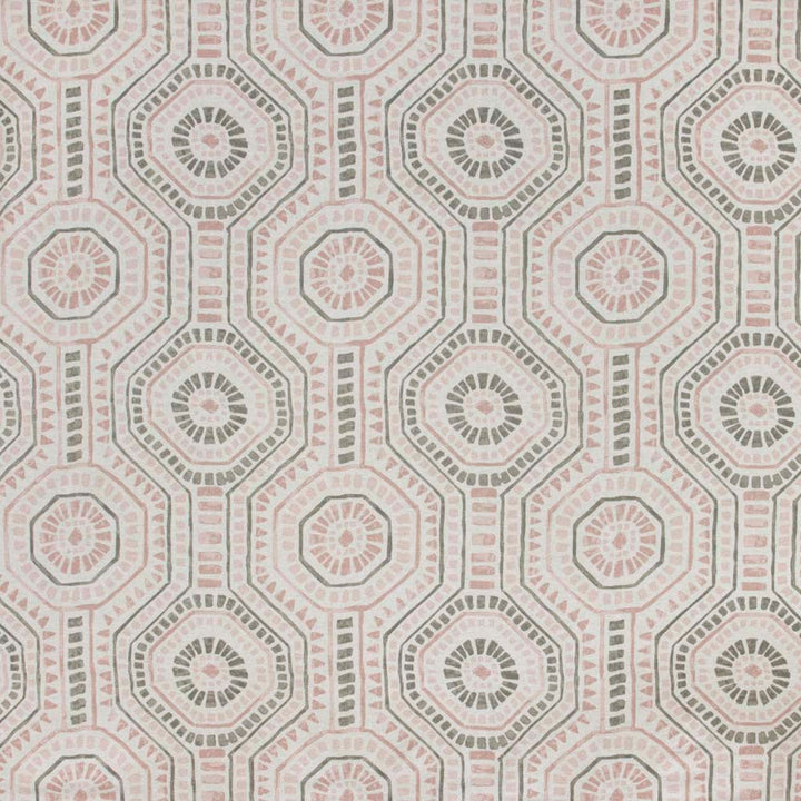 Stone Path Blush by Carole Designer Fabric Summer Garden 85% Cotton, 15% Linen USA Passes 60,000 Double Rubs Wyzenbeek Horizontal: 135 and Vertical: 135 56 - Swanky Fabrics -