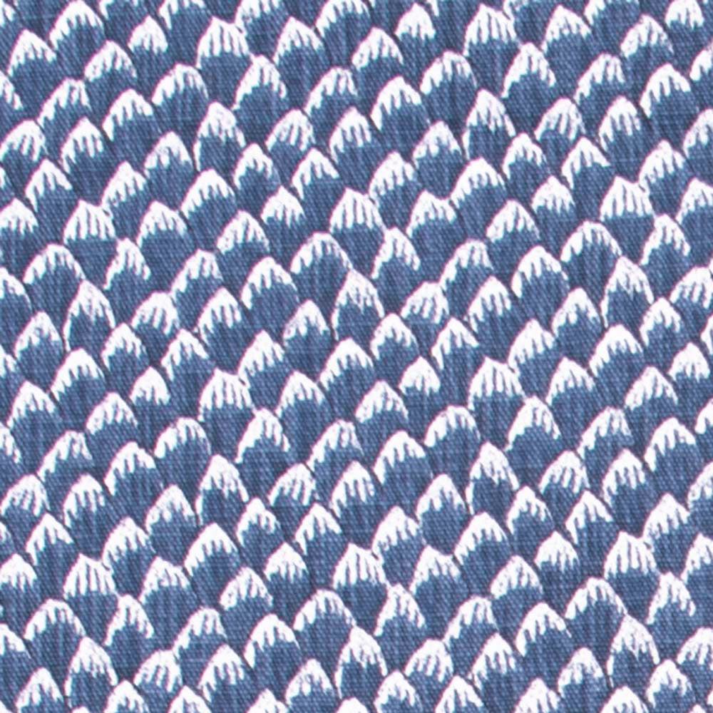 Snowcaps Cobalt by Carole Fabric Wintermint 85% Cotton, 15% Linen Pakistan 24,000 Wyzenbeek Double Rubs Horizontal: 3 and Vertical: 4.25 54 - Fabric Carolina -