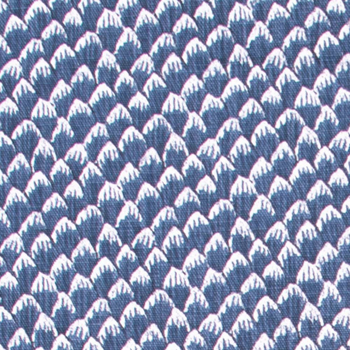 Snowcaps Cobalt by Carole Fabric Wintermint 85% Cotton, 15% Linen Pakistan 24,000 Wyzenbeek Double Rubs Horizontal: 3 and Vertical: 4.25 54 - Fabric Carolina -