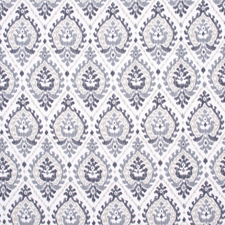 Creative Spirit Platinum by Carole Fabric White Smoke 100% Cotton Spain Passes 30,000 Double Rubs Wyzenbeek Horizontal: 6.75 and Vertical: 13.5 54 - Fabric Carolina -